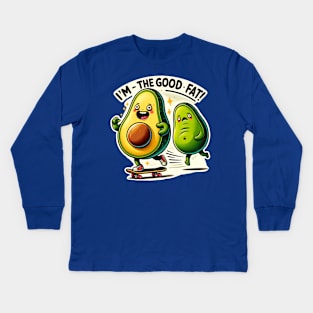 Avocado Duo - The Good Fat Kids Long Sleeve T-Shirt